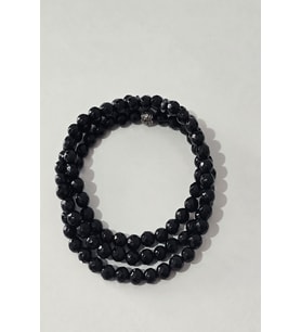 SERTİFİKALI 99 LU 6 MM FASET ONİKS DOĞALTAŞ KOLYE, BİLEKLİK, TESPİH