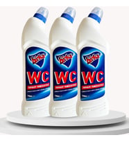 Birka WC Tuvalet ve Pisuvar Temizleyici 3 Adet x 750 ml - Güçlü Pas ve Kireç Çözücü