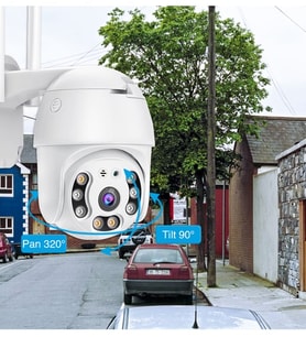 1080P WİFİ Hareket Takipli Sensörlü Dış Mekan WİFİ Kamera