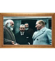 ALTIN ÇERÇEVELİ PASPARTULU TABLO CR302
