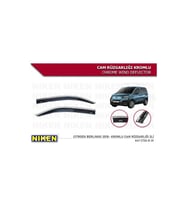 DOBLO 2024 2025 2026 ÖN İKİLİ KROMLU CAM RÜZGARLIĞI ARACA ÖZEL NİKEN