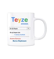 Teyzelere Özel En İyi Teyze Aramalı Kupa Bardak (Fotoğraf Baskılı)