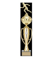 ODAK KUPA - Figürlü Kupalar - Atletizm Kadın Figürlü Kupalar FG-071 A - 55 cm