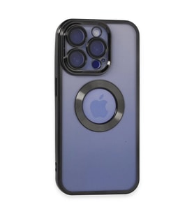Apple iPhone 15 Pro Kılıf Slot Silikon - Siyah