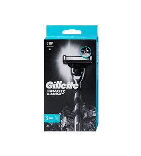 gillette mach 3 charcoal 2 başlıklı