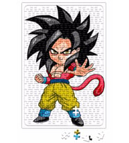 MiniGoku Super Sayajin Puzzle 240 Parça Yapboz