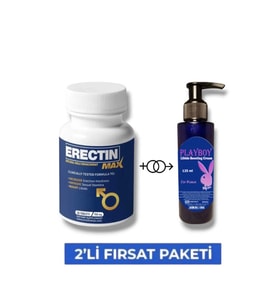 Erectin Max Erkeklere Özel Destekleyici 30'lu Mucizevi Libido Cream 125 ml