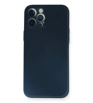 Pilelistore   iPhone 12 Pro Kılıf PP Ultra İnce Kapak - Mavi