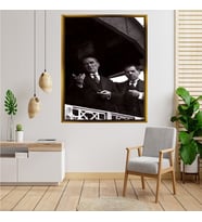 ÇERÇEVELİ ATATÜRK TABLO S682