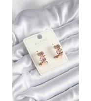 Xuping Model Zirkon Taşlı Halka Kadın Küpe - TJ-BKP8322