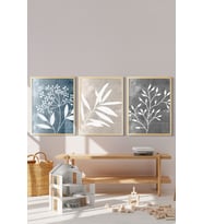 Ahşap Çerçeveli  Modern Minimal Tablo Çerçeveler Dekorasyon  Ahşap Çerçeve ÖZC-403 (Natural)