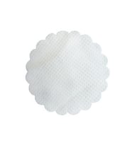 Organze puantiyeli krem 22cm p100-
