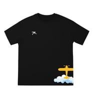 %100 Pamuk Oversize Basic T-Shirt LATUS SİYAH