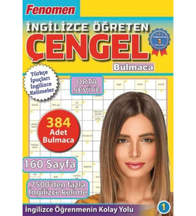 Fenomen İngilizce Öğreten Çengel Bulmaca Orta Seviye-1