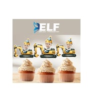 Kişiye Özel Doğum günü Cupcake Süsü