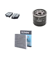 Bosch Filtre Bakım Seti Kia Ceed 1.4 100 Beygir Hava + Yağ f. + Polen Filtre Filtron