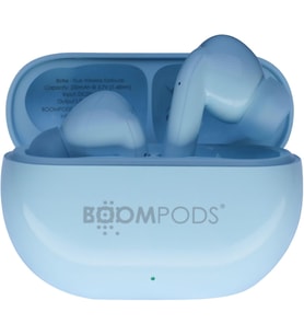 Echobuds Gerçek Kablosuz Kulaklık - Dahili Mikrofonlu Bluetooth Kulak Tomurcukları, 19 Saat Çalma Süresi, Geri Dönüştürülmüş Plastikten Kulak İçi Kulaklıklar, Müzik ve Çağrılar için IPX4 Suya