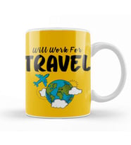 funny Travel gift design lover Trippin Wanderlust Journey Adventurer Vacation Kupa Bardak Porselen
