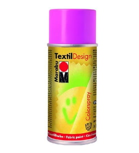 Marabu Textil Design Akrilik Bazlı Sprey Kumaş Boyası 150 ml. PEMBE 