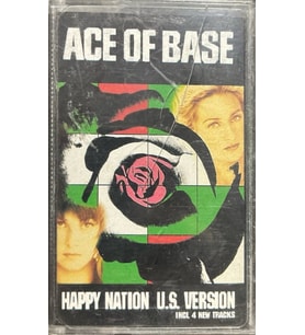 (Plak Değildir KASET tir) Kaset Ace Of Base Happy Nation U.S. Version Kaset