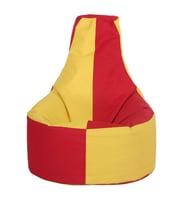 Sarı & Kırmızı Armut Koltuk Küçük Boy Denye 67*60*25 cm