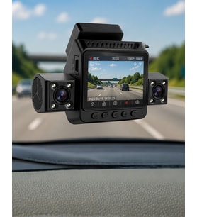Araç Ön Arka İç Kamera Sistemi Full HD Hareket Sensörlü Kayıt Cihazı