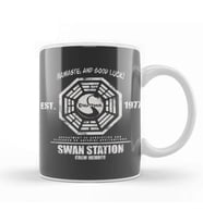 Lost Dharma Swan Station Crew Member Kupa Bardak Porselen