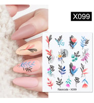 Su transferli nail art sticker X099 (52340-19)