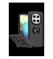 Xiaomi Redmi Note 15 4g Montreal Yüzüklü Silikon Kapak - Siyah