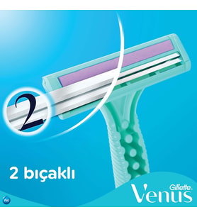 Lexroo Simply Venus 2 Kullan At Kadın Tıraş Bıçağı 4'lü