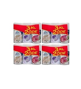 Oda Parfümü Otomatik Sprey Ipeksi Vanilya + Lavanta Ferahlığı + Meyve & Çiçek Buketi Yedek 12 Adet X 269 Ml