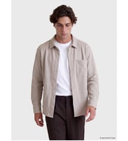 LCW Vision Bej Regular Fit Erkek Gömlek