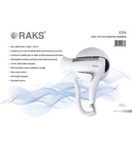 RAKS EVA OTEL TİPİ SAÇ KURUTMA MAKİNESİ