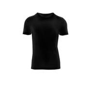 Bsm Erkek %100 Süpima Pamuk Kısa Kol Sıfır Yaka T-shirt 41803 (Siyah)