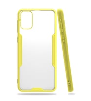 Samsung Galaxy M31 Kılıf Platin Silikon - Sarı