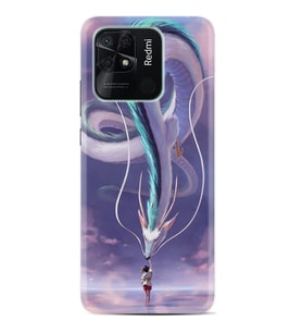 Xiaomi Redmi Note 7 8 9 Pro 10 2022 10 Pro 10S Kılıf Desenli Silikon Kız ve Ejderha 1742
