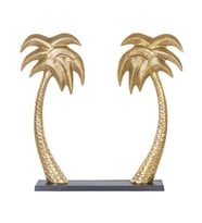 Euro Flora Dore Metal Palmiye Dekor