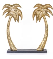 Euro Flora Metal Palmiye Dekor70x15x67 Cm