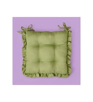 Soft Nora Sandalye Minderi - Yeşil - 40x40 cm