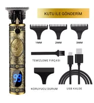 Dearling Şarjlı kablosuz Saç ve Sakal Kesme Makinesi