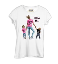 Queen Princess Prince Anneler Günü Beyaz Kadın Tshirt