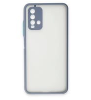 Newface Xiaomi Redmi 9T Kılıf Montreal Silikon Kapak - Gri