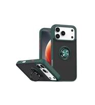 İphone 17 Montreal Yüzüklü Kapak - Yeşil