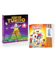 4. Sınıf Süper Turbo Yeni Nesil Soru Bankası  Ve Engelsiz Öyküler 6 Kitap