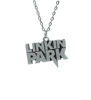 Linkin Park  Zincir Kolye - Gümüş Kaplama - Erkek Kadın Kolye - Kod:1062