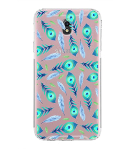 PrintiFy Samsung Galaxy J7 Pro ile Uyumlu Nazar Boncuğu 3  Kamera Korumalı Şeffaf Silikon Kılıf