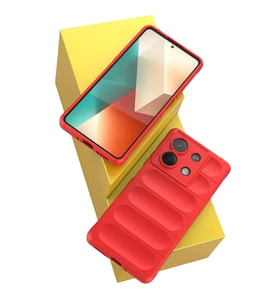 Pilelistore   Xiaomi Poco X6 Kılıf Optimum Silikon - Kırmızı