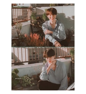 Jimin - Çiçek Çocuk Tablo Ahşap Poster Dekoratif Kod2748