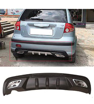 Hyundai Getz Difüzör Difizör Siyah + Kare Egzoz Görünüm C Tip