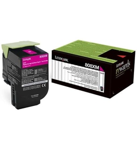 Tonersepeti Lexmark CX510-80C8XM0 Kırmızı Orjinal Toner Extra Y.K